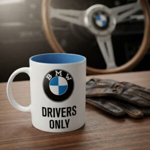 Nostalgic-Art Tasse à café rétro, 330 ml, BMW – Drivers Only